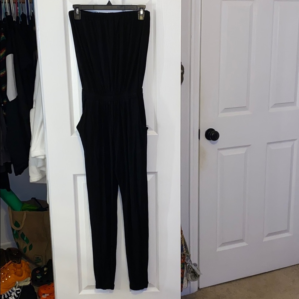 Piko Strapless Jumpsuit